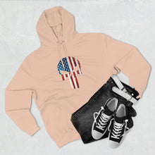 Load image into Gallery viewer, American Flag Punisher Skull - USA Hoodie
