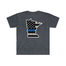 Load image into Gallery viewer, Thin Blue Line - Minnesota - T-Shirt
