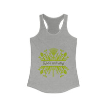 Load image into Gallery viewer, "Hoe'n ain't easy" Women's Racerback Tank
