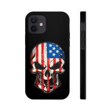 Load image into Gallery viewer, American Flag Skull - USA Phone Case
