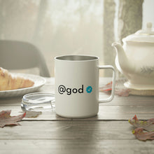 Load image into Gallery viewer, Verified @god - Christian Insulated Coffee Mug, 10oz
