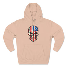 Load image into Gallery viewer, American Flag Skull - USA Hoodie
