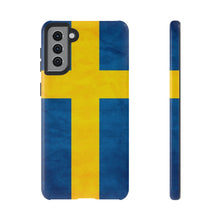 Load image into Gallery viewer, Sweden Flag Phone Case 2.0
