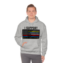 Load image into Gallery viewer, First Responders Flag - Hooded Sweatshirt
