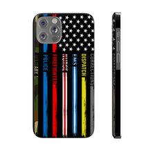 Load image into Gallery viewer, First Responders Flag - Phone Cases
