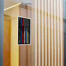 Load image into Gallery viewer, First Responders Flag - Vinyl Decals
