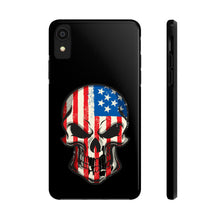 Load image into Gallery viewer, American Flag Skull - USA Phone Case
