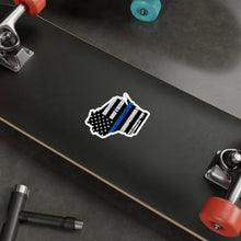 Load image into Gallery viewer, Thin Blue Line - Wisconsin - Vinyl Decals
