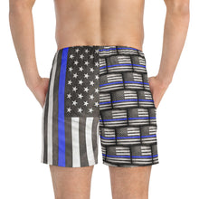 Load image into Gallery viewer, Thin Blue Line - Swim Trunks
