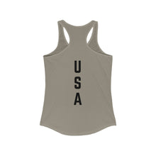 Load image into Gallery viewer, American Flag Eagle - Women's Racerback Tank
