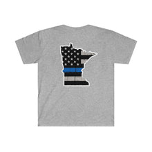 Load image into Gallery viewer, Thin Blue Line - Minnesota - T-Shirt
