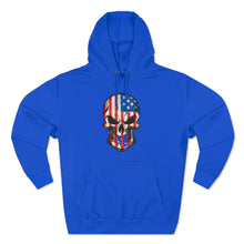 Load image into Gallery viewer, American Flag Skull - USA Hoodie
