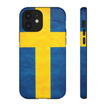Load image into Gallery viewer, Sweden Flag Phone Case 2.0
