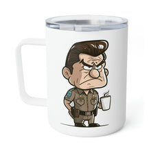 Load image into Gallery viewer, Lydon needs his coffee! - Insulated Coffee Mug, 10oz
