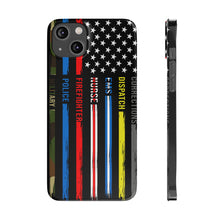 Load image into Gallery viewer, First Responders Flag - Phone Cases

