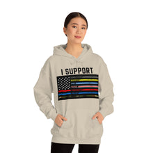 Load image into Gallery viewer, First Responders Flag - Hooded Sweatshirt
