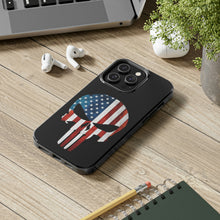 Load image into Gallery viewer, American Flag Punisher Skull - USA Phone Case
