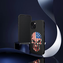 Load image into Gallery viewer, American Flag Skull - USA Phone Case
