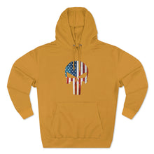 Load image into Gallery viewer, American Flag Punisher Skull - USA Hoodie
