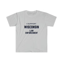 Load image into Gallery viewer, Thin Blue Line - Wisconsin - T-Shirt
