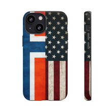 Load image into Gallery viewer, Norwegian/American Phone Case

