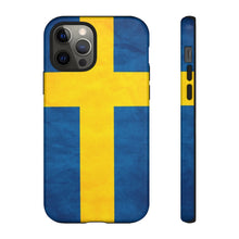 Load image into Gallery viewer, Sweden Flag Phone Case 2.0
