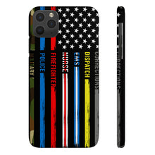 Load image into Gallery viewer, First Responders Flag - Phone Cases
