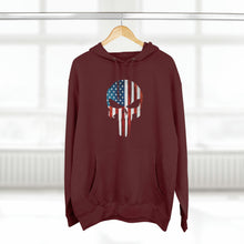 Load image into Gallery viewer, American Flag Punisher Skull - USA Hoodie
