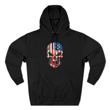 Load image into Gallery viewer, American Flag Skull - USA Hoodie
