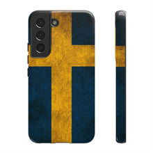 Load image into Gallery viewer, Sweden Flag Phone Case

