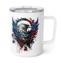 Load image into Gallery viewer, American Flag Eagle - Insulated Coffee Mug, 10oz

