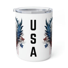 Load image into Gallery viewer, American Flag Eagle - Insulated Coffee Mug, 10oz
