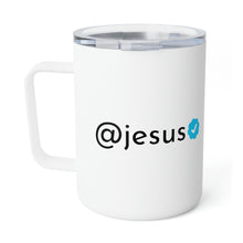 Load image into Gallery viewer, Verified @jesus - Christian Insulated Coffee Mug, 10oz
