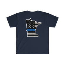Load image into Gallery viewer, Thin Blue Line - Minnesota - T-Shirt
